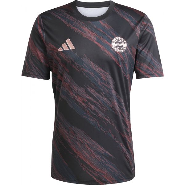 Adidas Camisa Fc Bayern 2025/26 Pre-match Jersey jn5630 M Preto