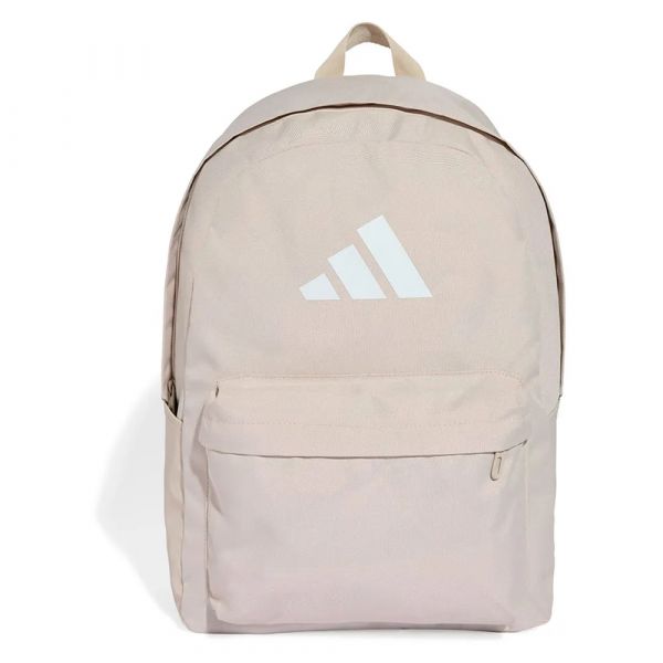 Adidas Mochila Classic 3 Bar Logo 27l Wonder Alumina / White One Size
