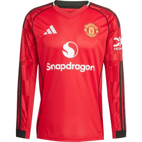 Adidas Camisola de Manga-comprida Mufc H Jsy L 2025/26 jp3037 XL Vermelho