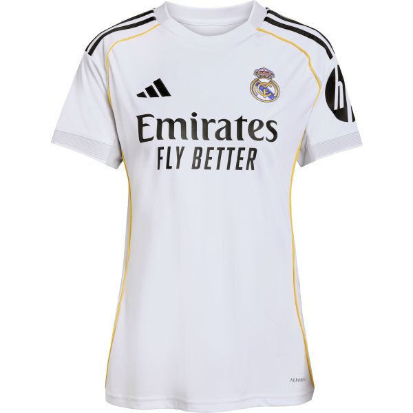 Adidas Camisa Real H Jsy W 2025/26 jn8869 L Branco