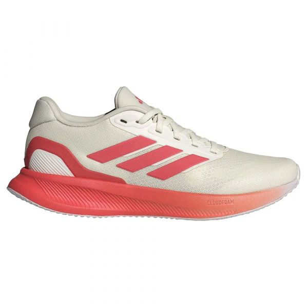 Adidas Sapatilhas de Running Runfalcon 5 Off White / Preloved Scarlet / Dash Grey 39 1/3