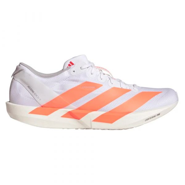 Adidas Sapatilhas de Running Adizero Adios 9 Cloud White / Lucid Orange / Lucid Red 45 1/3