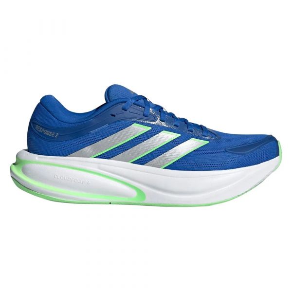 Adidas Sapatilhas de Running Response 2 Blue / Silver Met / Lime Burst 46 2/3