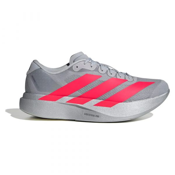 Adidas Sapatilhas de Running Adizero Evo SL Silver Met / Lucid Red / Iron Met 45 1/3