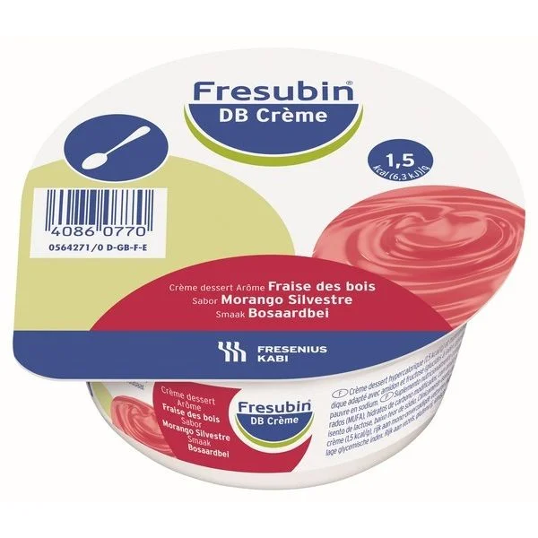 Fresubin DB Creme Morango Silvestre 4x125g