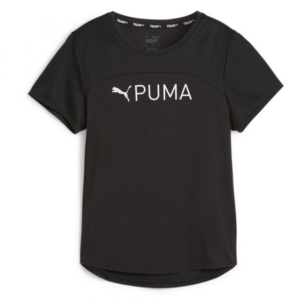 Puma Fit Logo Ultrabreathe Short Sleeve T-shirt Preto XL Mulher