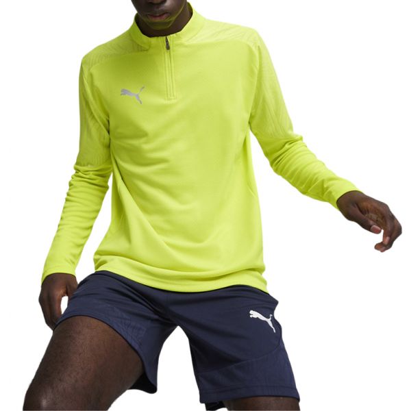 Puma Camisola Teamfinal Training 1/4 Zip Top 658551-30 3XL Amarelo