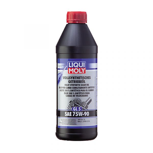 Liqui Moly Vollsynthetisches Getriebeöl GL5 75W90 1L - 1414