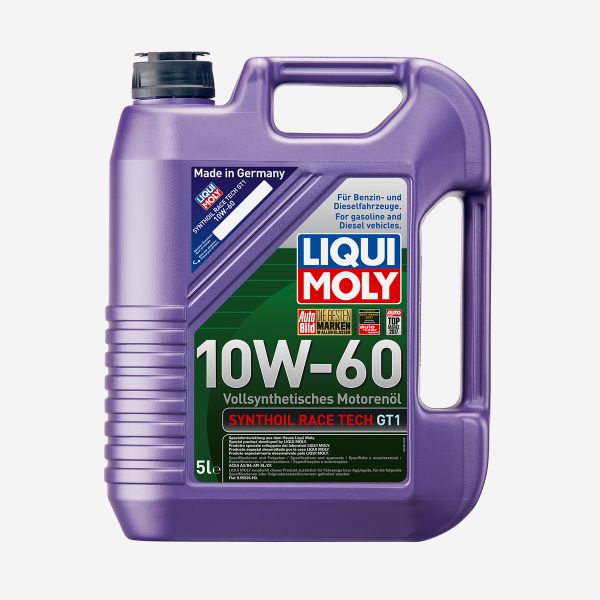 Liqui Moly Óleo Motor Synthoil Race Tech GT1 10W60 5L