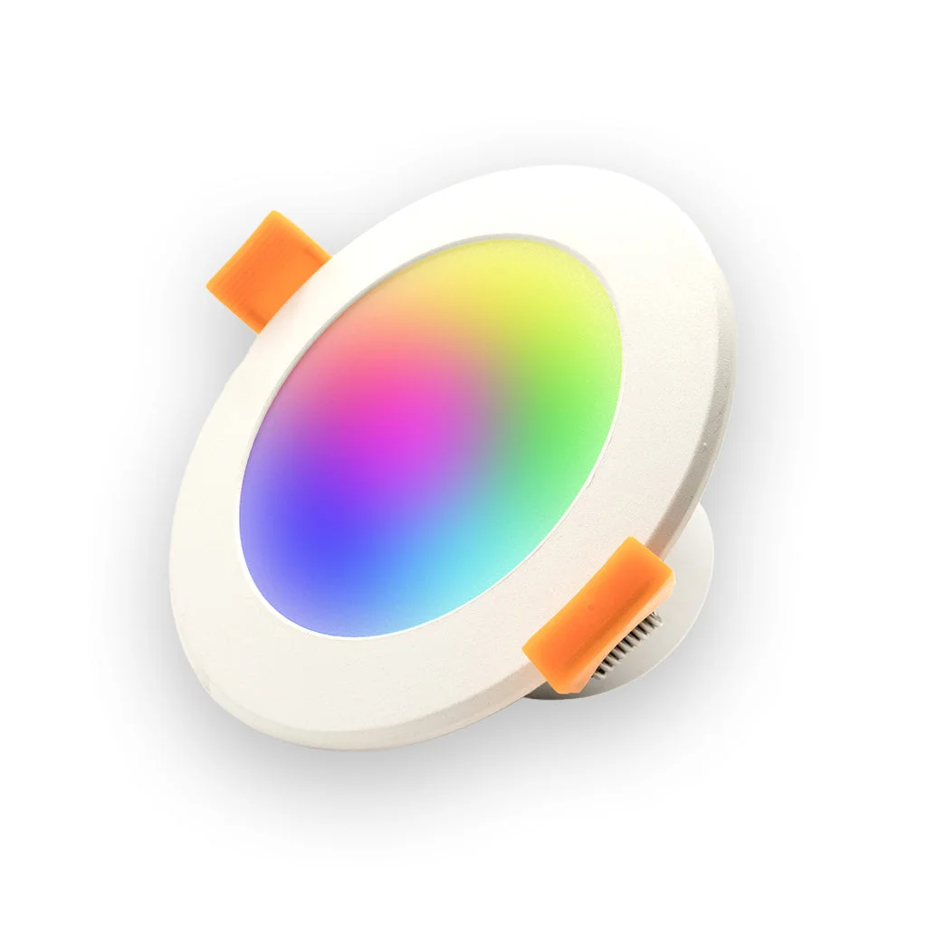 Downlight / Placa / Foco LED Ø96 mm WiFi Inteligente (Cores + Branco) Smartify