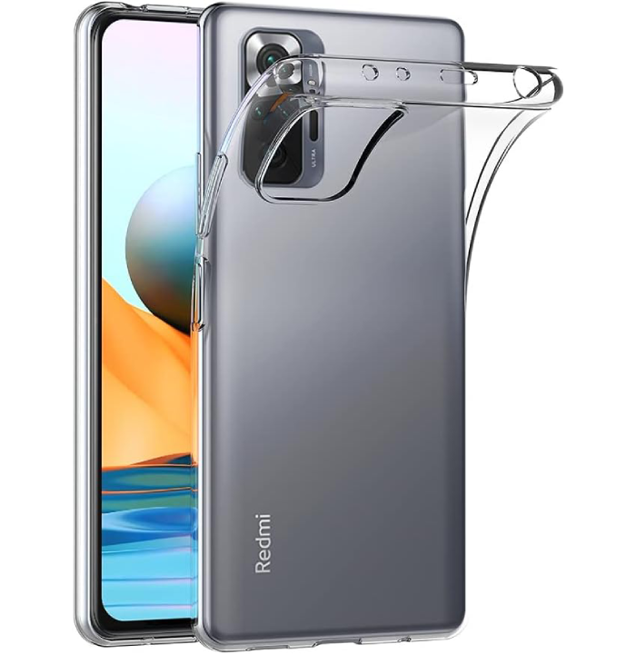 Capa Silicone Transparente Xiaomi Redmi Note 10 Pro