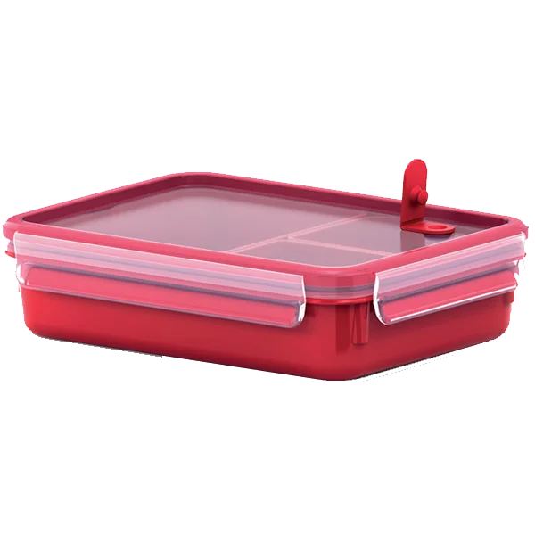 Tefal K31023 lancheira Recipiente de almoço Vermelho, Transparent
