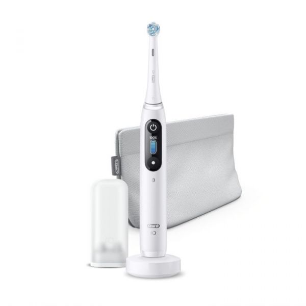 Braun Oral-B iO 8 SE White + Bolsa Viagem Magnética