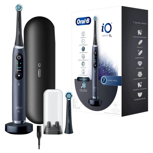 Oral-B iO Series 9N Escova de Dentes Elétrica Vibratória Preto Onyx