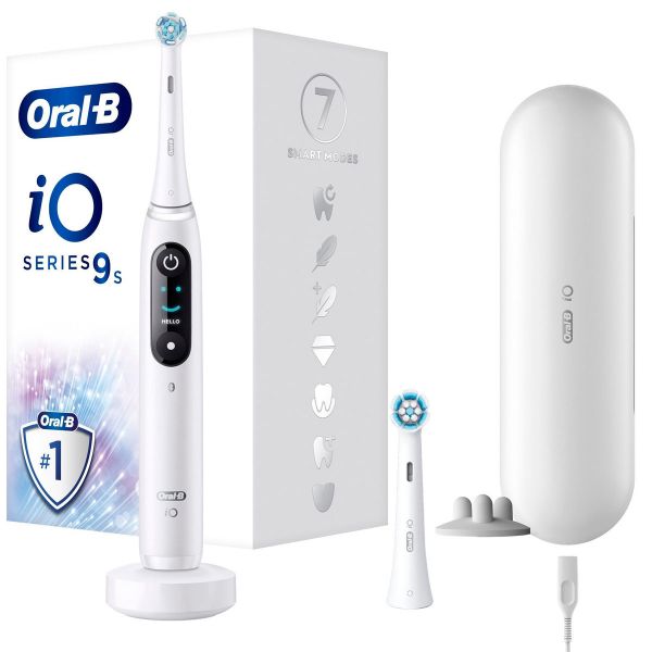 Oral-B Escova de Dentes Elétrica iO Série 9S Branca