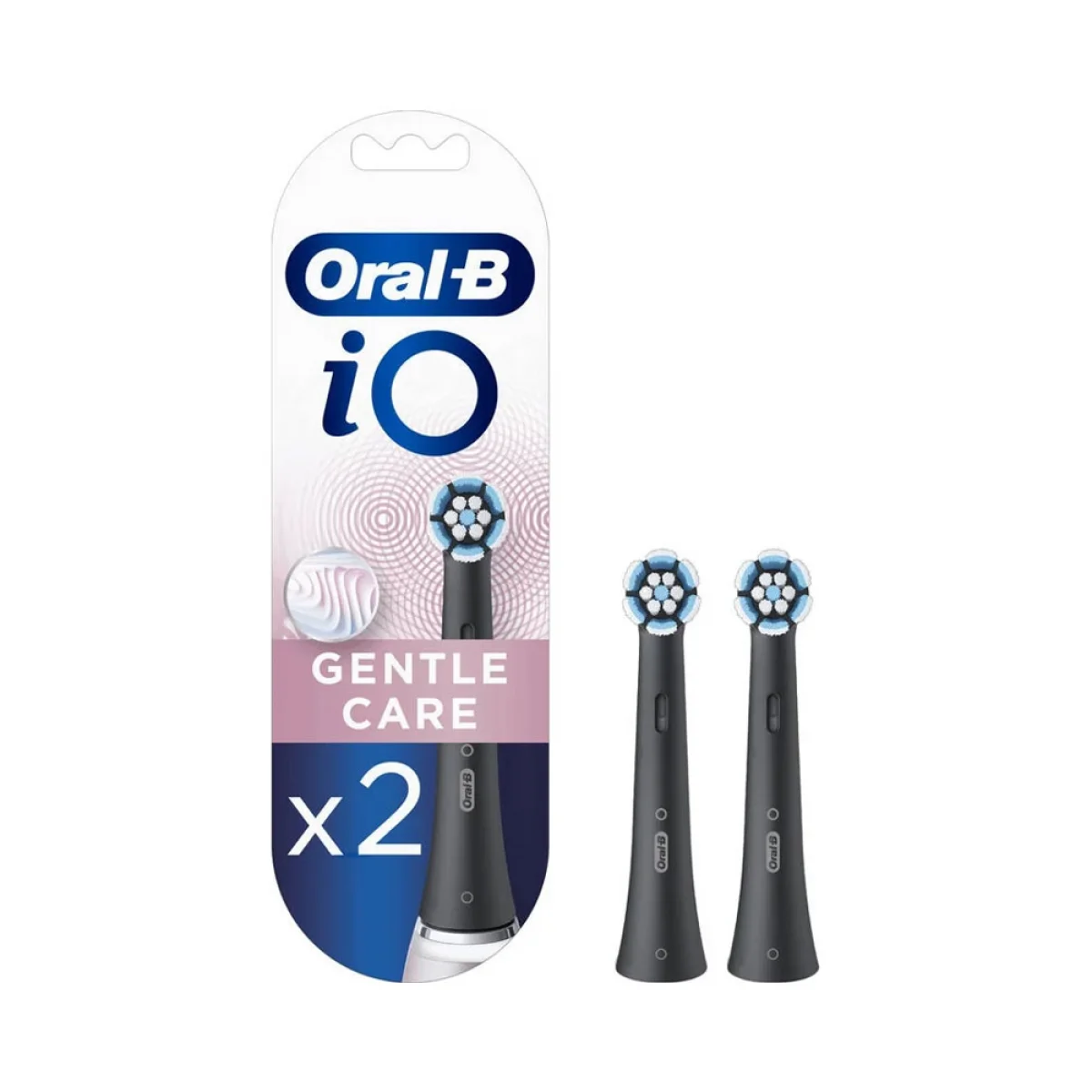 Oral-B Recarga de Escova Elétrica iO Gentle Care Preto 2 unidades