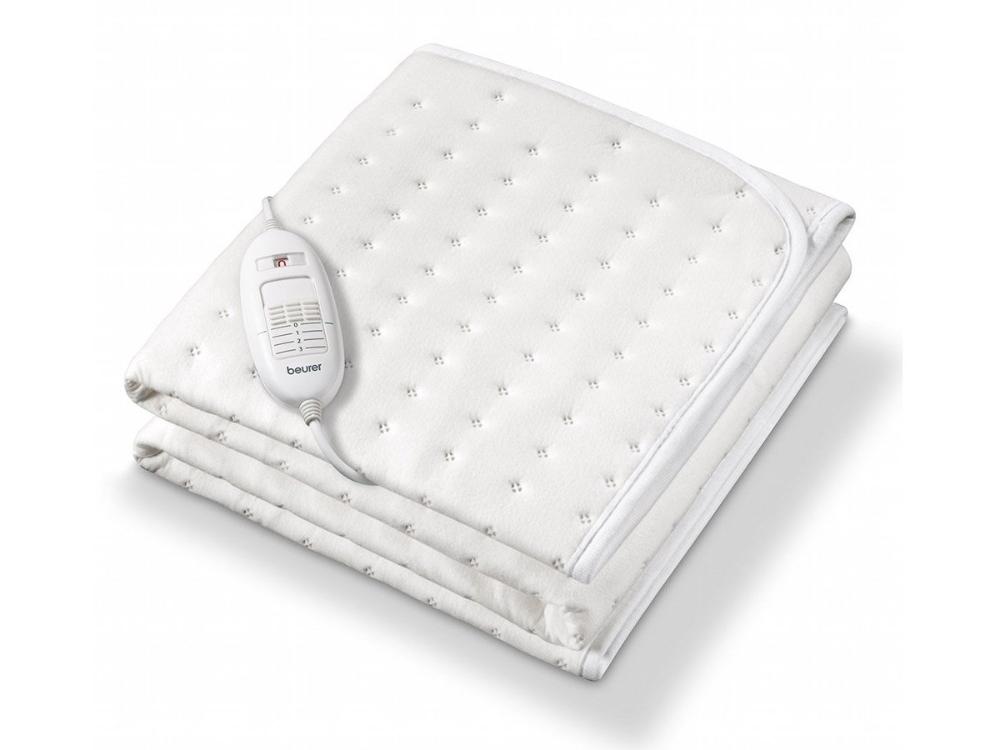 Aquecedor de Cama Sobre Colchão Beurer TS19 Compacto 50W 130x75cm