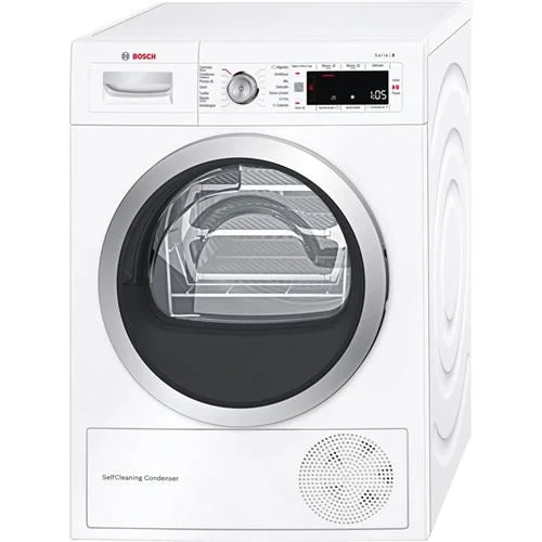 Máquina de Secar Bosch Serie 8 WTW845W0ES | 8 Kg | Bomba de Calor | A+++ | Branco