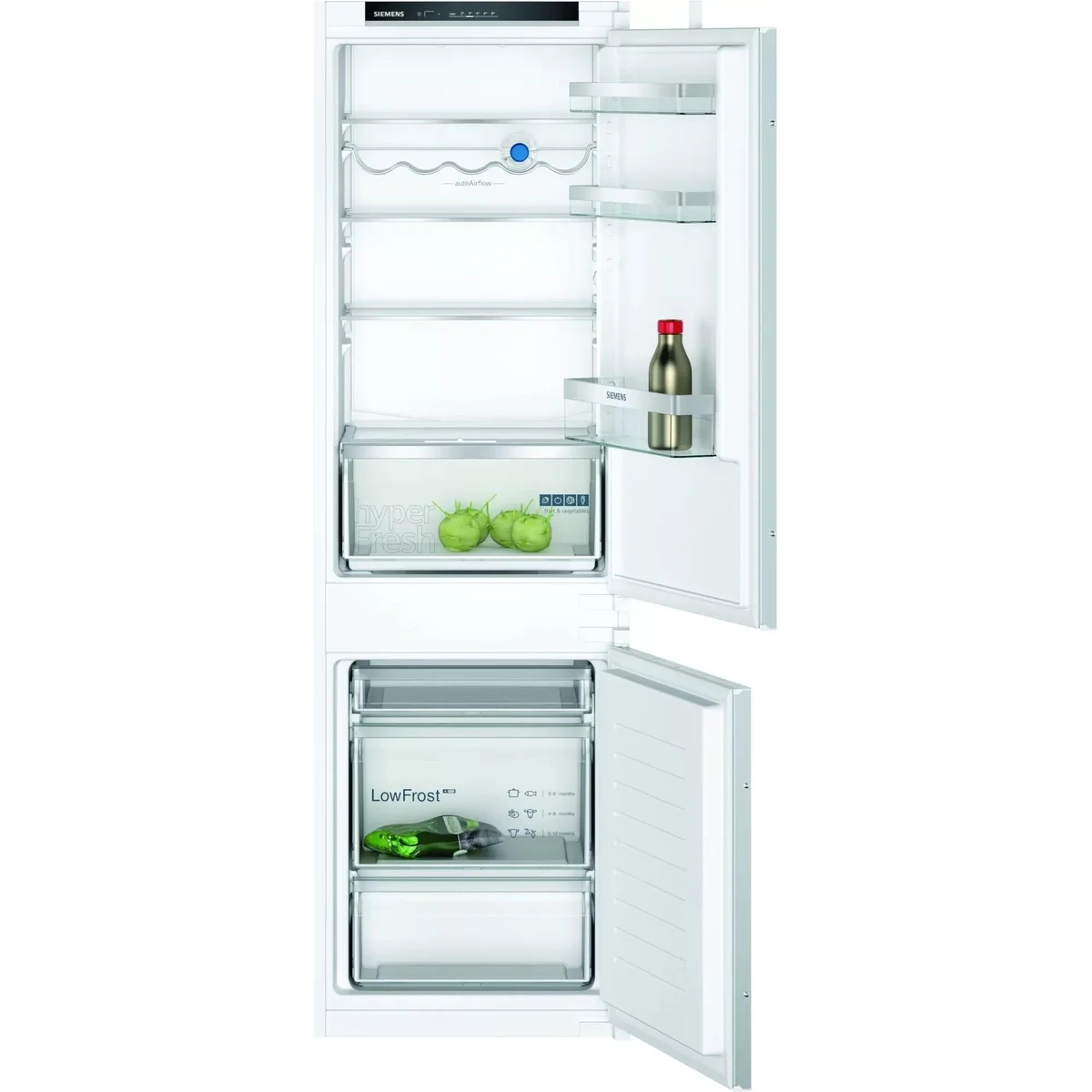 Frigorífico Combinado Encastre Siemens KI86VVSE0 | 267L, 35dB, E