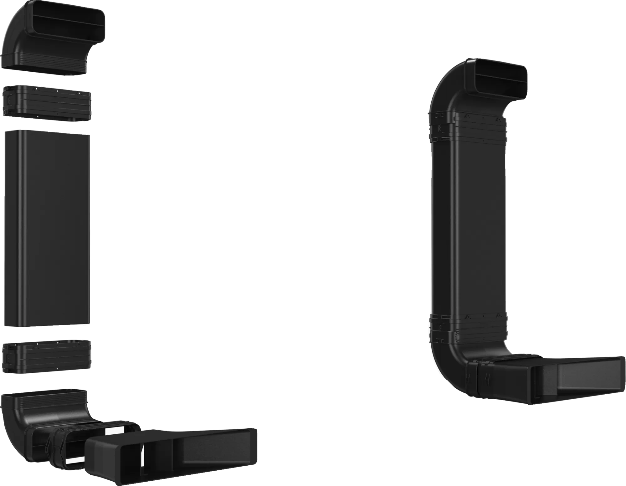 Kit inst. recirculação curva L (70cm) HZ9VDKR0