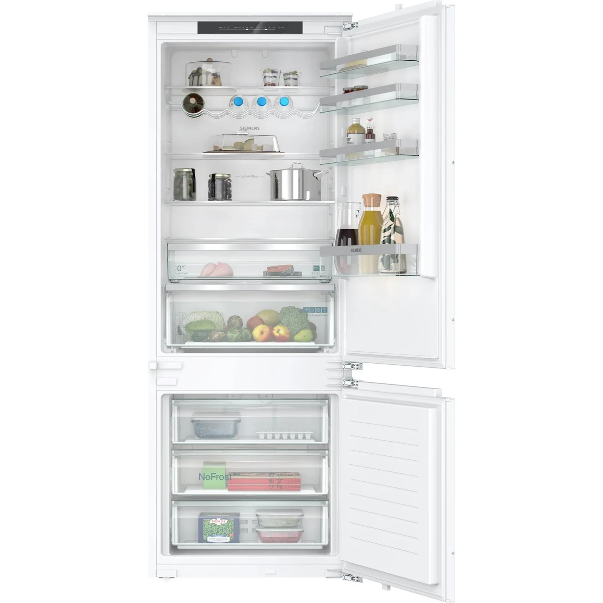 Frigorífico Combinado Encastre Siemens KB96NVFE0 | 383L, NoFrost, LED