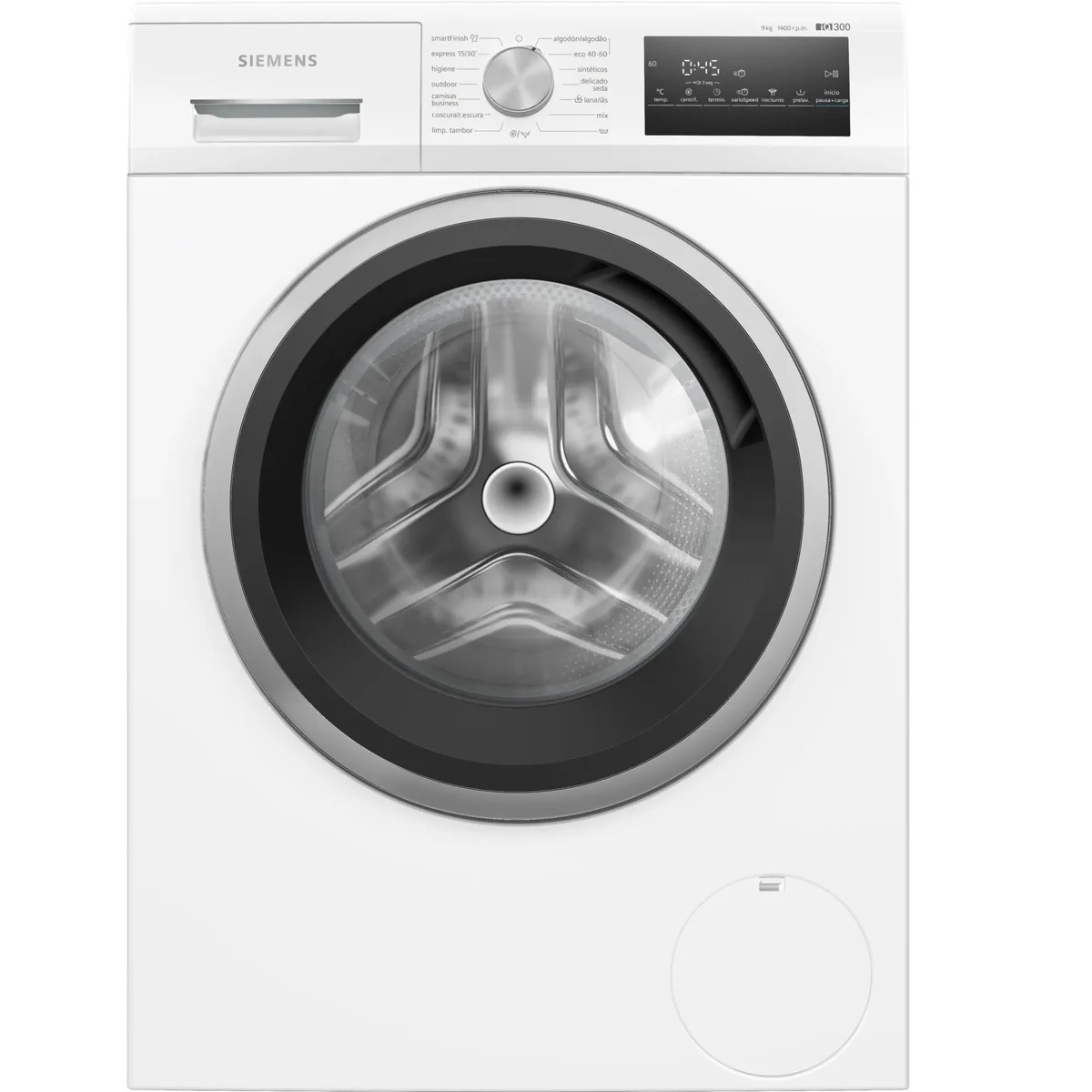 Máquina de Lavar Roupa Siemens WM14N290EP | 9kg, 1400 r/min, Classe A