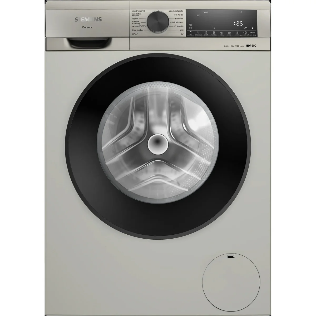 Máquina Lavar Roupa Siemens WG-44-G-2-FAES | 9 Kg, i-Dos, Aço