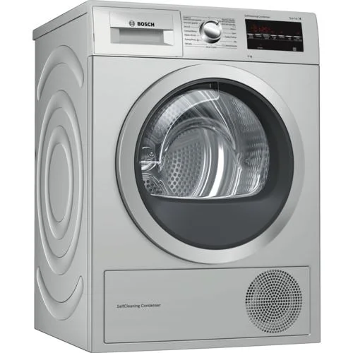 Máquina de Secar Bosch Serie 6 WTG8729XEE | 9 Kg | Bomba de Calor | A++ | Aço inoxidável