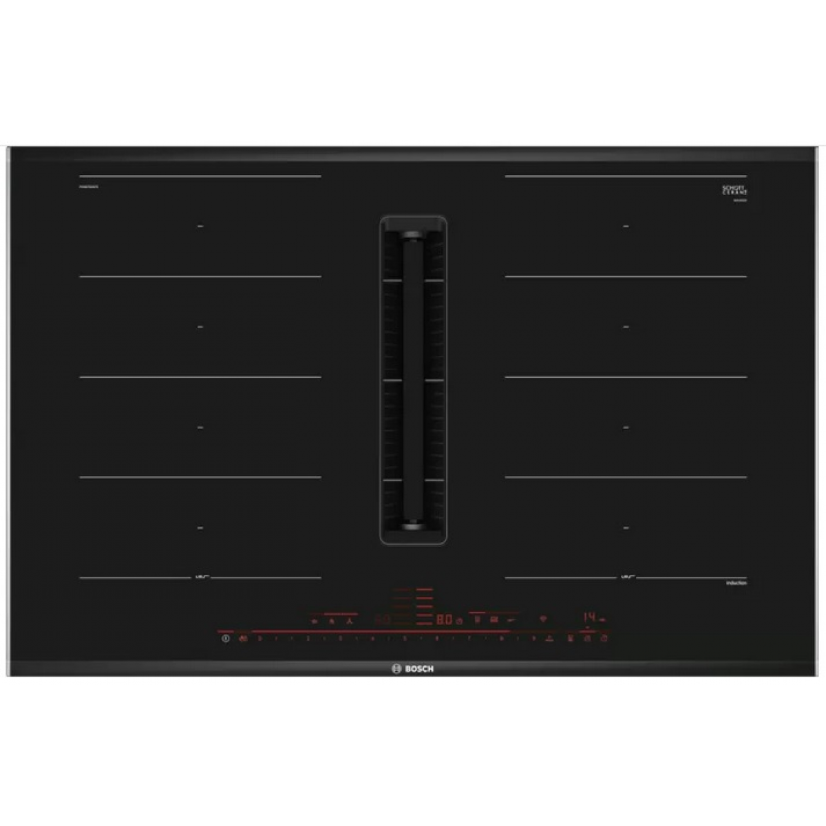 Placa de Indução Bosch PXX875D67E | 80 cm, 4 Zonas