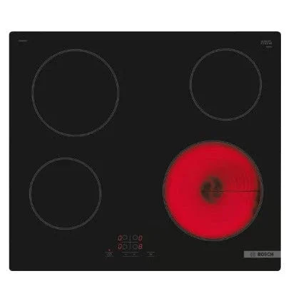 Placa Vitrocerâmica Bosch PKE61RAA2E | 60 cm, Halogéneo, 4 Zonas