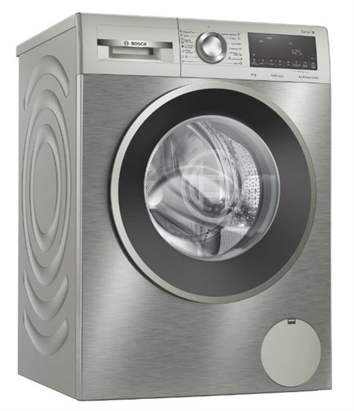 Máquina de Lavar Roupa Bosch WGG1440XES | 9 Kg | 1400 RPM | A | Aço inoxidável