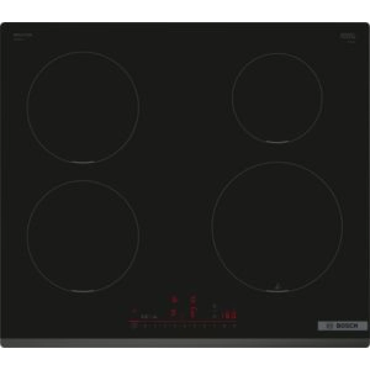 Placa de indução Bosch PIE631HC1E | 60 cm, Preto, 7400W