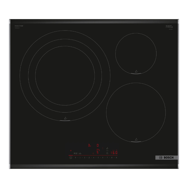 Placa de Indução Bosch Serie 6 PID675HC1E 7400W 3 Zonas 60cm