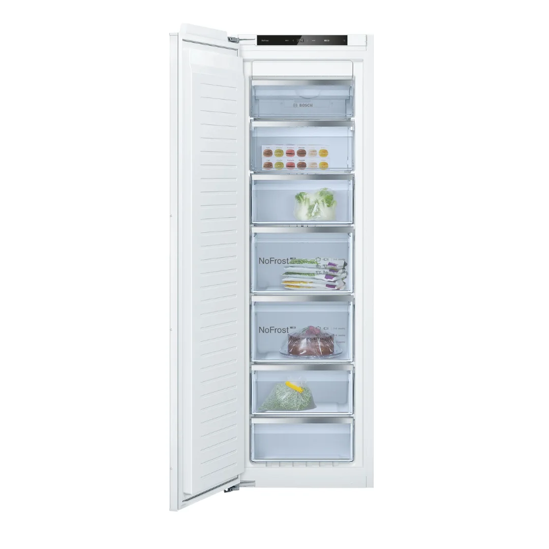Arca Vertical Encastre Bosch GIN81VEE0 | 212L, NoFrost, 35dB