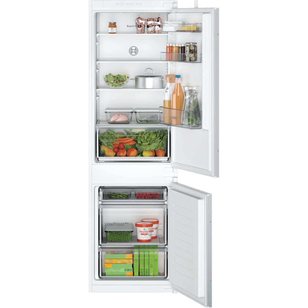 Frigorífico Combinado Encastre Bosch KIV86NSE0 | 267L, E, 35dB