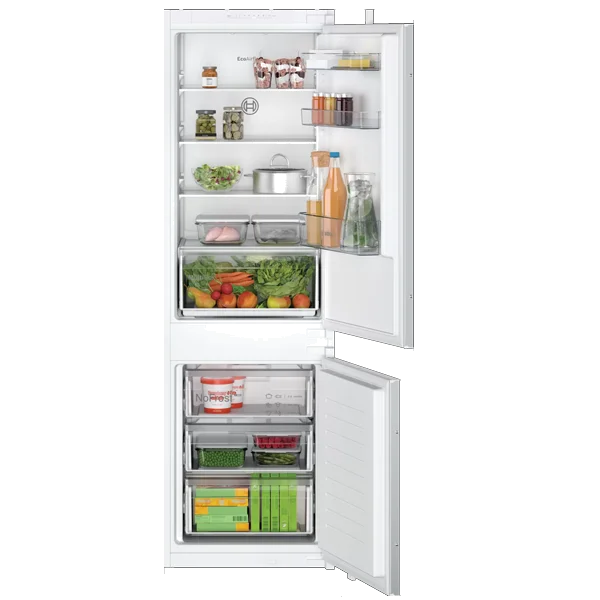 Frigorífico Combinado Encastre Bosch KIN86NSE0 | 260L, 35dB, E