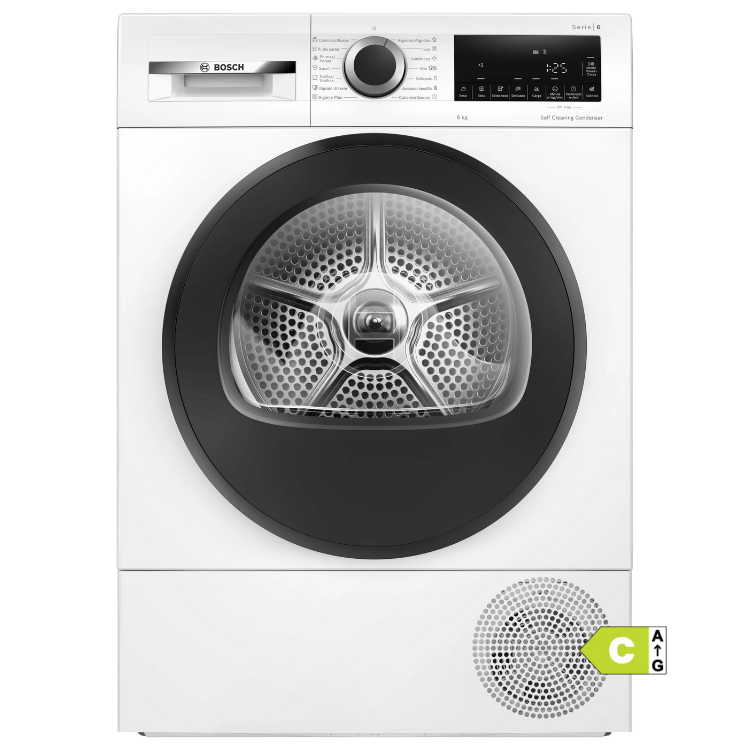 Secador Roupa Bosch WQG235D1ES | 8kg, Bomba de Calor, A+++