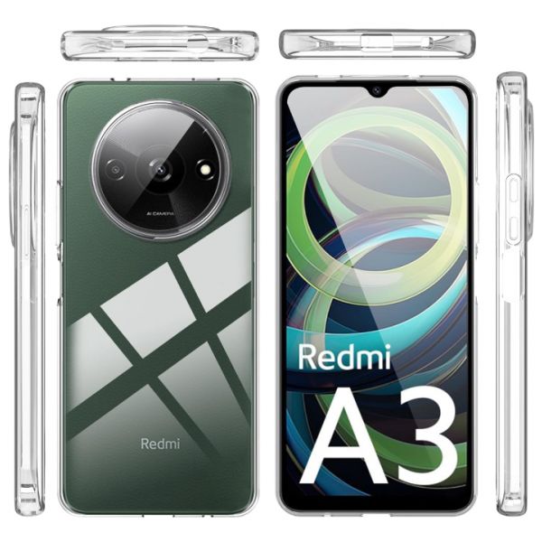Capa para Xiaomi Redmi A3 Anti-choque Transparente