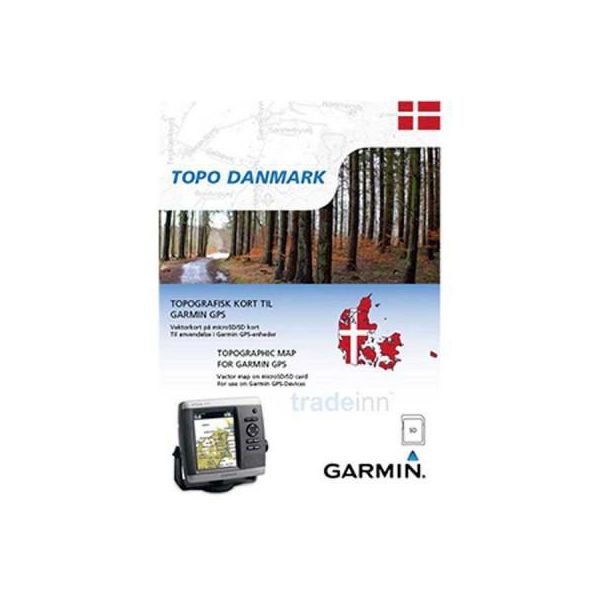 Garmin Mapa TOPO Danmark Micro SD