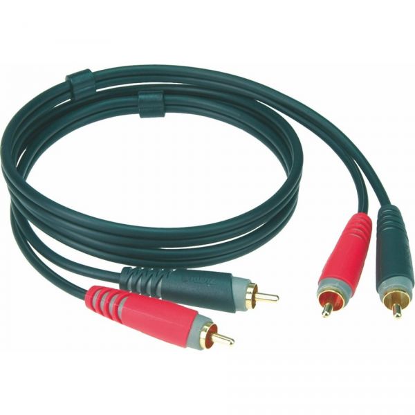 Klotz Cabo Audio AT-CC0100 1m 2 RCA/2 Rca