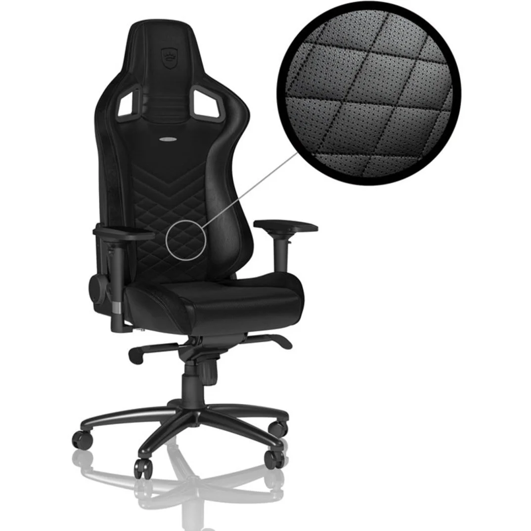 Cadeira noblechairs EPIC PU Leather Preto