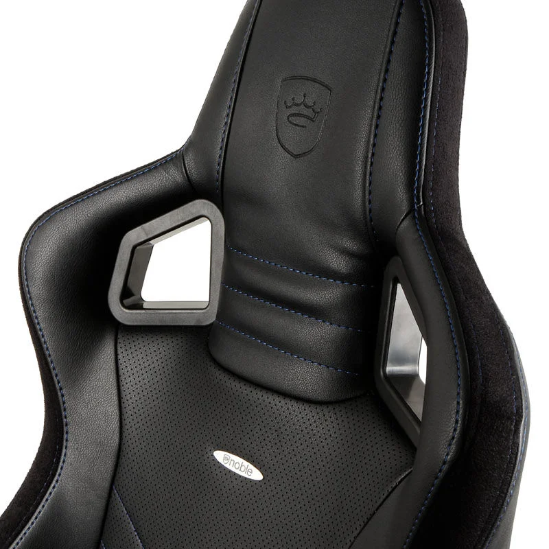 Cadeira noblechairs EPIC PU Leather Preto / Azul