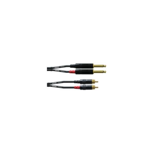 Cordial CFU 1,5 PC Cabo 2 Jack Macho a 2 RCA 1,5 m