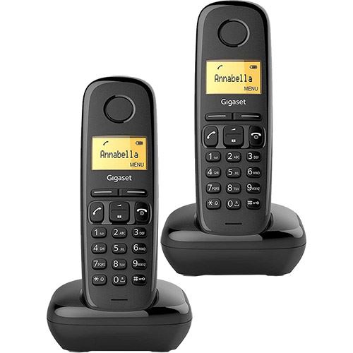Telefone Sem Fios Gigaset A170 Duo - Preto