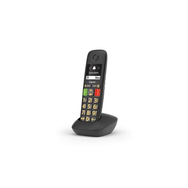 Siemens Gigaset E290hx Telefone Dect Black - S30852-H2961-B101