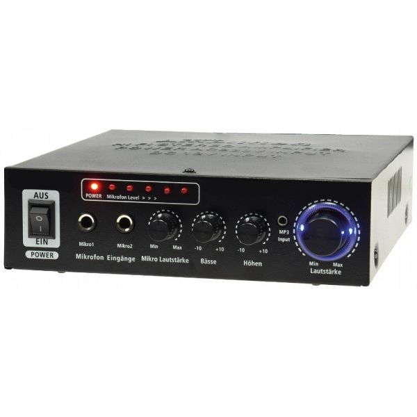Chilitec Amplificador Stereo Hi-FI 2x 10W (12/220V) - CT20760