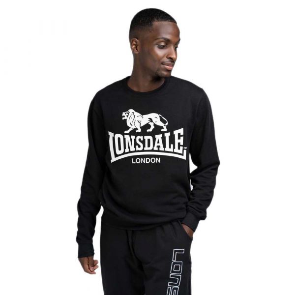Lonsdale Go Sport Sweatshirt Preto S Homem