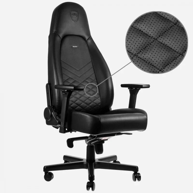 Cadeira noblechairs ICON PU Leather Preto