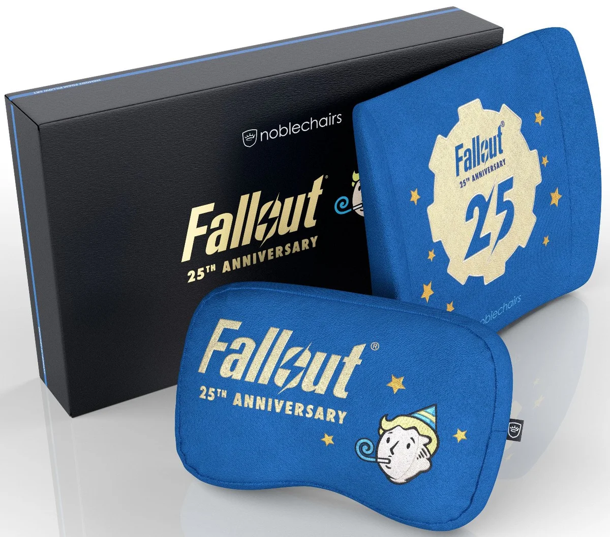 Set de Almofadas noblechairs Memory Foam – Fallout 25th Anniversary Edition