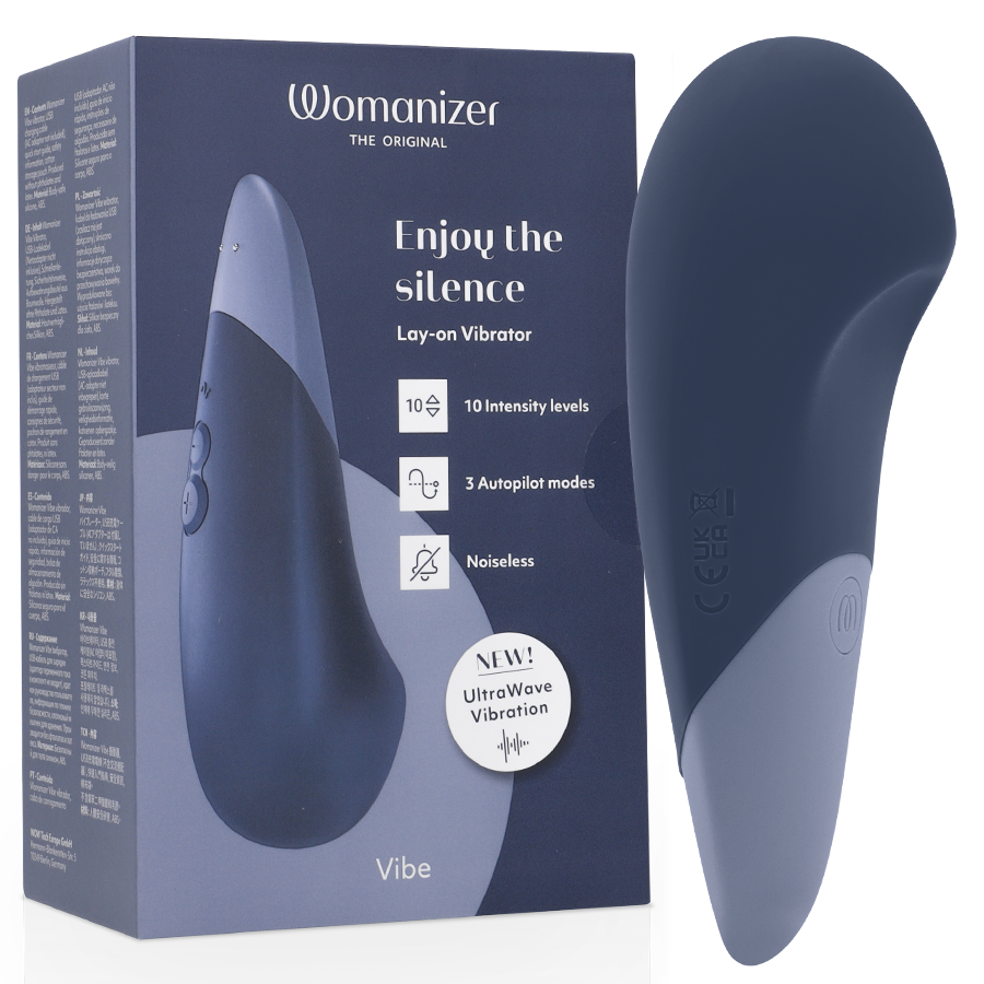 Womanizer Vibe Vibrador Silencioso Dark Blue